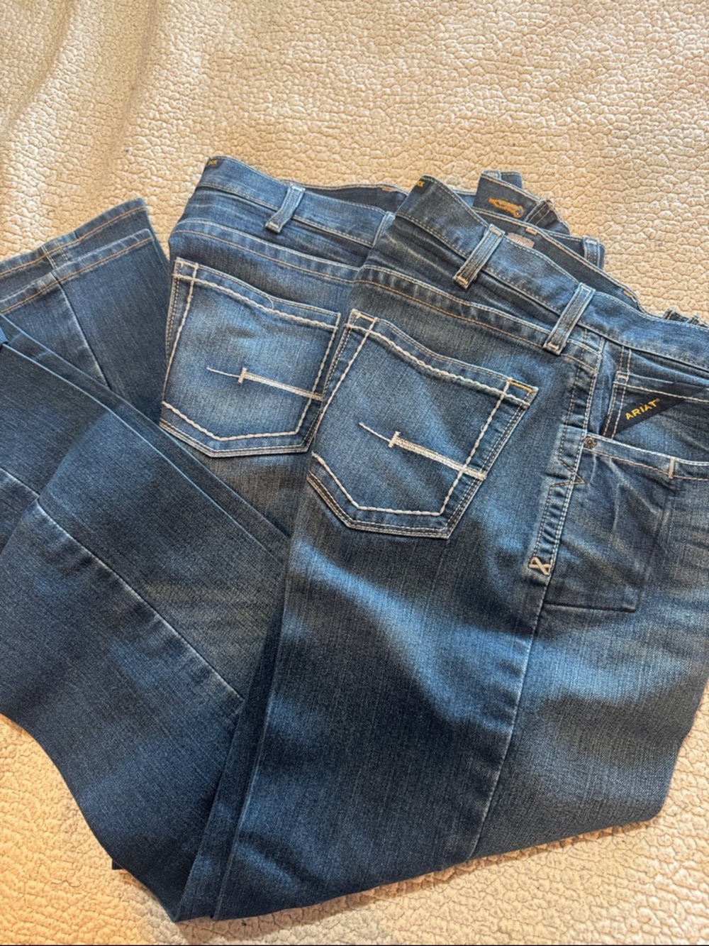Ariat Women's Dark Blue Boot Cut Jeans